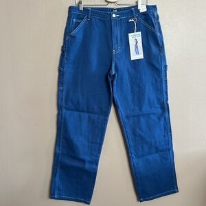 Simple Society Vintage Women’s Carpenter Jeans. Size 13. Wide Straight Leg.